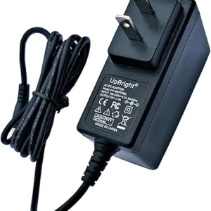 UpBright Square Tip AC Adapter Compatible with Samsung AA-E6A AA-E7 AA-E8 AA-E9 AD39-00028A AD44-00065AK AD44-00089A VP-DX2050 SCMX20 SCDX105 VPD391 VPD392 SCDX205 SMXF30 SCDC164 SCDC171 SCD385 SCD975