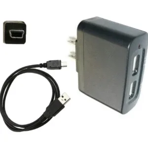 UpBright New Mini USB AC/DC Adapter for Garmin NUVI GPS 200w 205w 250w 255w 350 500 750 465 Power Supply Cord Cable PS Charger Mains PSU (Note: This is Mini USB Plug, NOT Flat/Wider Plug.)