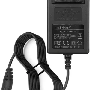 UpBright 12V AC/DC Adapter Compatible with AeroGarden Sprout 100306-BLK WHT CGY RED BLU Item 900824-1200 Countertop Hydroponic in-Home Aero Garden System Lyangel LY030SPS-120250U Power Supply Charger