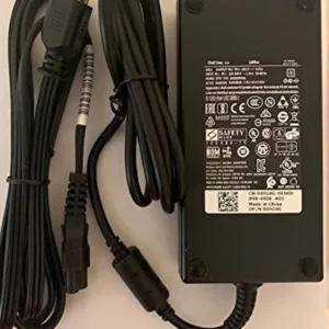 Dell 180W AC Adapter for Precision 7520, Alienware 15 R4, Alienware 17 R5, G7 15 (7588), G3 15 (3579) G3 17 (3779), G5 15 (5587), Inspiron 15 7000 Series (7577), Alienware M15, NDFTY, 450-AGCU, 45G4G