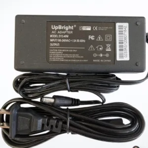 UpBright 12V AC/DC Adapter Compatible with Calix GigaSpire BLAST u6.1 GS4220E 100-05413 13 u6.2 GS4227E 100-05415 15 u6x GS4227 100-05603 10 u6xw GS4227W Giga Spire WiFi 6 Router 12VDC 3A Power Supply