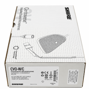Shure CVO-W/C Centraverse White Cardioid Overhead Choir Condenser Microphone