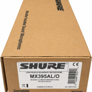 Shure MX395AL/O Microflex Omni Low Profile Boundary Conference Microphone