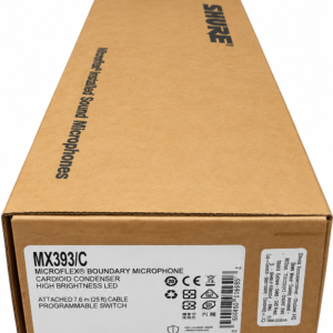 Shure MX393/C Microflex Cardioid XLR Boundary Conference Microphone