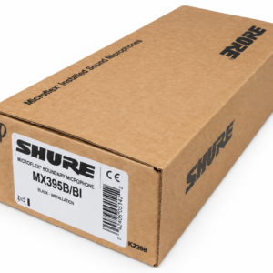 Shure MX395B/BI Microflex Figure-8 Low Profile Boundary Conference Microphone