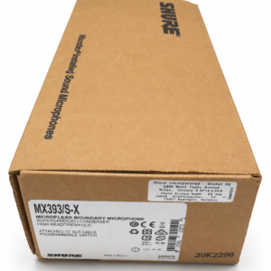 Shure MX393/S-X Microflex Supercardioid XLR Boundary Conference Microphone