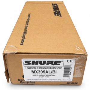 Shure MX395AL/BI Microflex Figure-8 Low Profile Boundary Conference Microphone