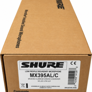 Shure MX395AL/C Microflex Cardioid Low Profile Boundary Conference Microphone