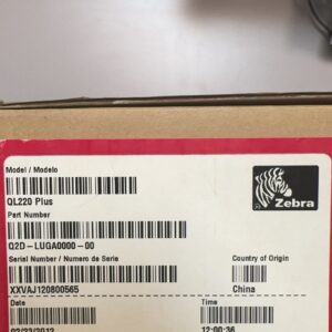 Zebra Q2D-LUGA0000-00 QL220 Plus 2-Inch WiFi Mobile Thermal Printer